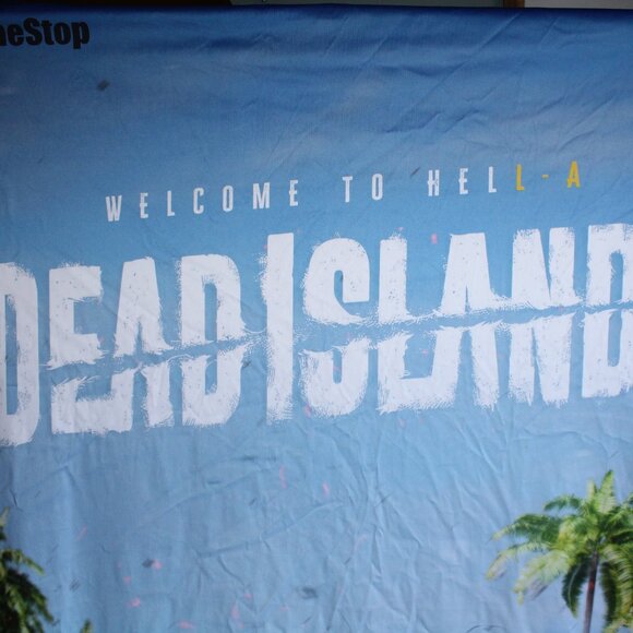 Dead Island 2 Welcome to Hell Game Stop 90" x 48" Fabric Poster Promotional Sign - Picture 2 of 9